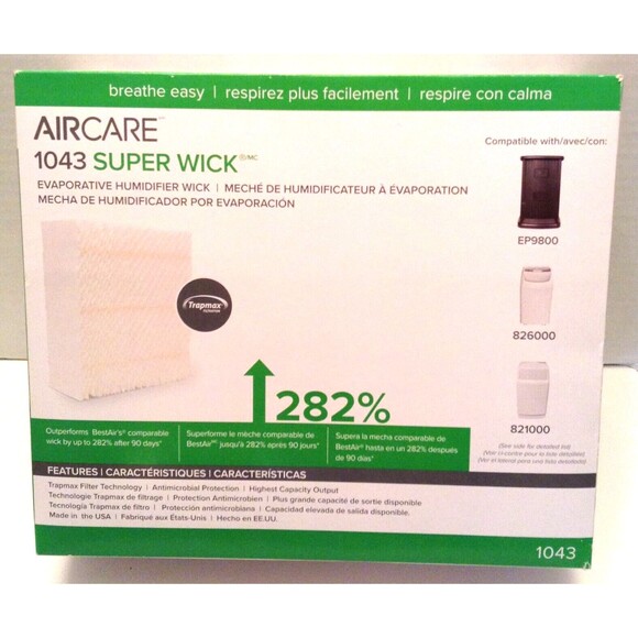 AIRCARE 1043 Super Wick Replacement Evaporative / AIRCARE 800 series humidifiers - Picture 1 of 5